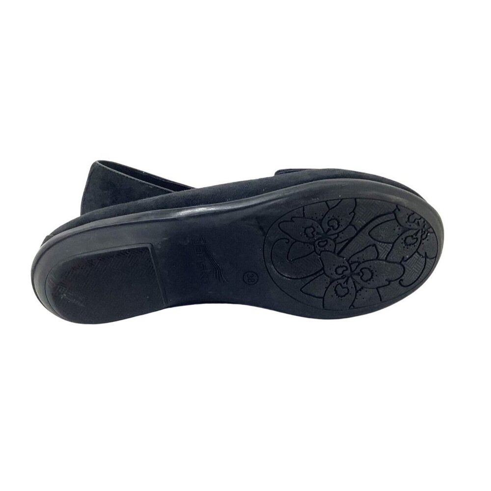 Dansko Olena Womens Black Suede Loafers With Strap Size EU 38/US 8 - Picture 8 of 8